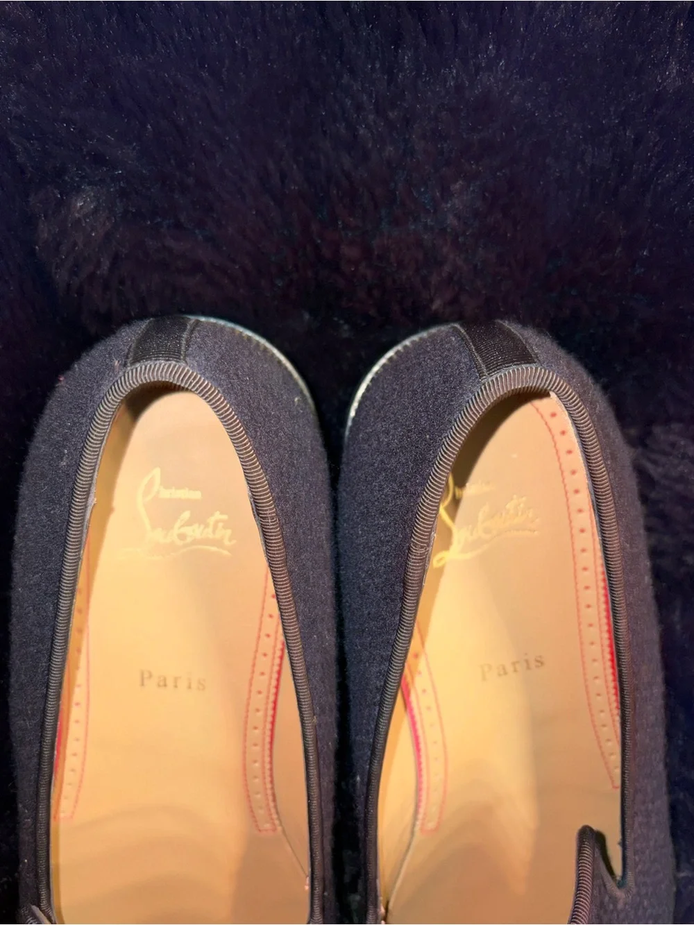 Christian Louboutin make statement